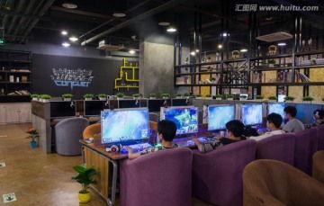 网吧照片,揭秘现代网吧的奇幻世界